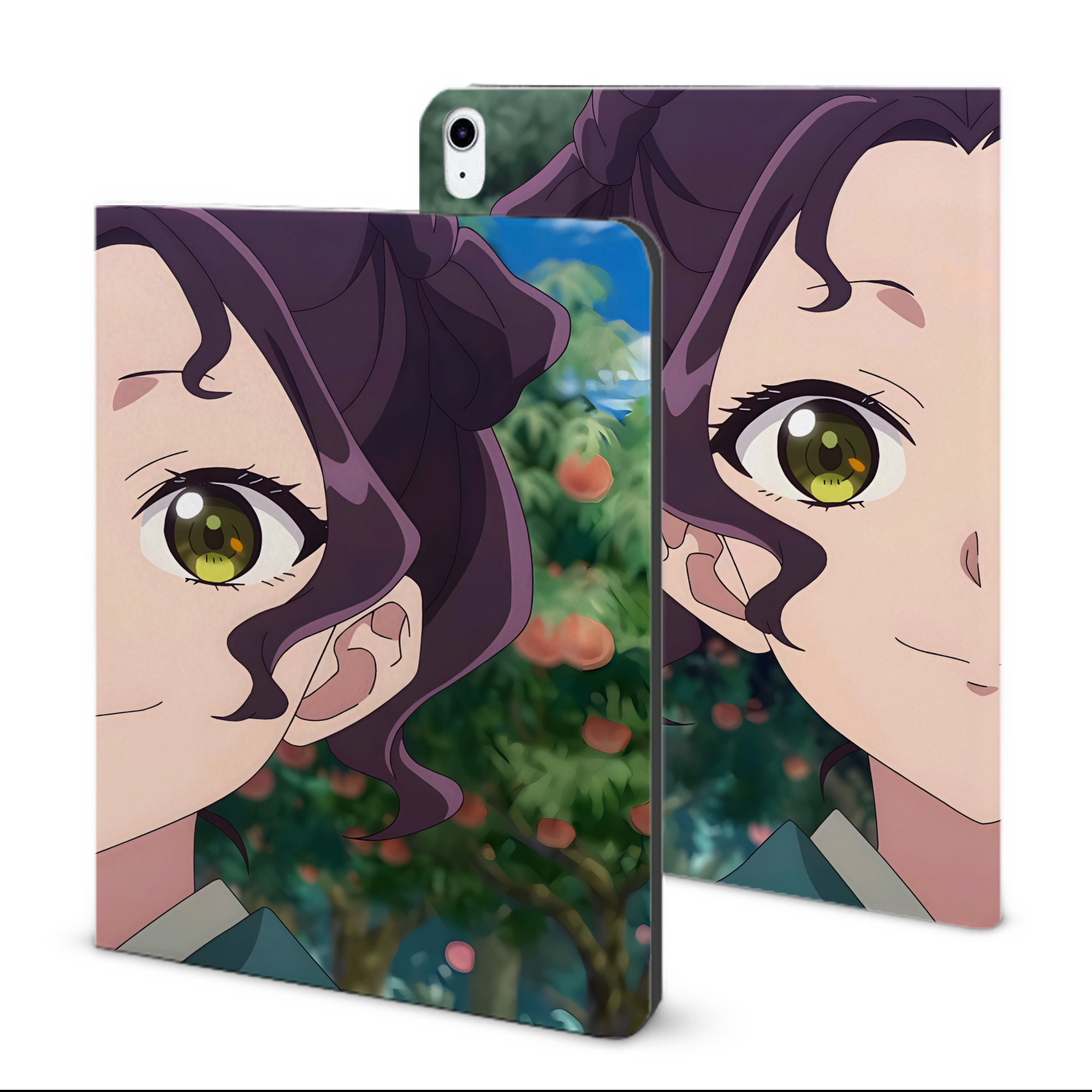 （画像用） 薬屋のひとりごと The Apothecary Diaries IPad ケース ブック型 PUレザー TPU 耐衝撃 軽量 薄型 ペン収納なし 全面保護 IPad 各モデル対応